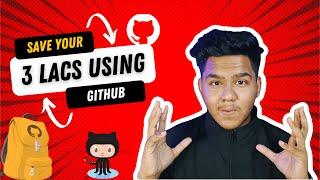 Github student developer pack | SAVE UPTO 3 LACS USING THIS GITHUB FEATURE