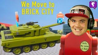 We MOVE to BRICK CITY and Drive A Tank on HobbyFamilyTV