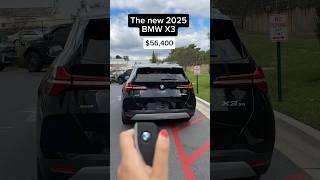 THE NEW 2025 BMW X3  #bmw #shorts