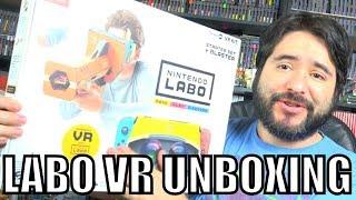 Nintendo Labo VR! Unboxing Labo VR + First Impressions! | 8-Bit Eric