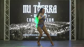 Mi Tierra World Competition 2024   Bachata  Solo Junior Under 15   SHOW  Semifinale Giuliana Trovato