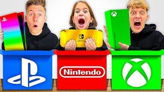 6000€ PLAYSTATION vs NINTENDO vs XBOX Mystery Box Opening!  Welche Box ist WERTVOLLER?