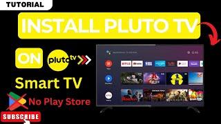 How to Install Pluto TV on Smart TV Without Play Store 2024