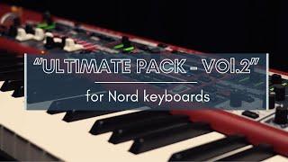 Nord Keyboards Sound Library: "Ultimate Pack - Vol.2" (Nord Stage-Electro-Wave-Piano)