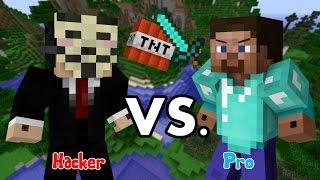 Hacker Vs Pro - Minecraft PART 1