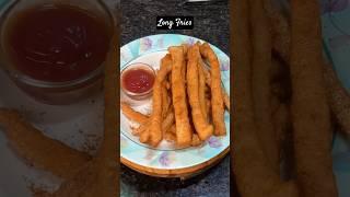 Crispy Long Fries #shorts #ytshorts #food