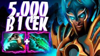 СКАЙМАГ 5000 УРОН ЗА 1 СЕК? МИДЕР В 7.33SKYWRATH MAGE DOTA 2