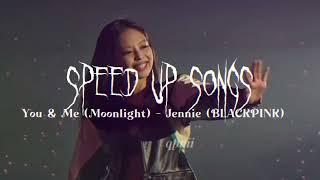 speed up kpop songs