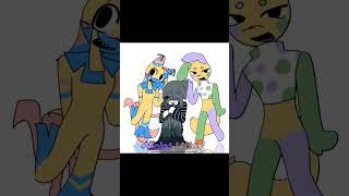 HEY! LISTEN! / Circus Troupe (Yatta, Looey, Blot) / Dandy's World / #dandysworld #blot #yatta #looey