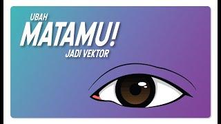 TUTORIAL #1 | Cara membuat vector mata di Coreldraw X7