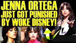 WOKE DISNEY JUST PUNISHED JENNA ORTEGA AFTER EXPOSING HOLLYWOOD! CEO DOES DAMAGE CONTROL