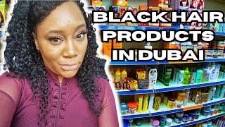 Where to Find Black Hair Products ‍️ in Dubai | Elle_JustLiving Vlogs #blackhairdubai #expatlife