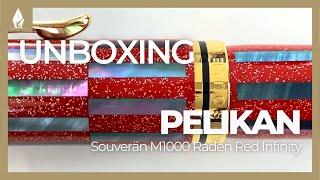 UNBOXING | Pelikan Souverän M1000 Raden Red Infinity