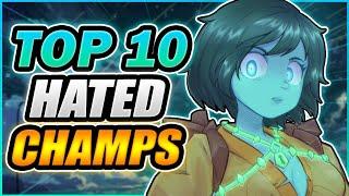 TOP 10 MOST HATED CHAMPIONS In Paladins