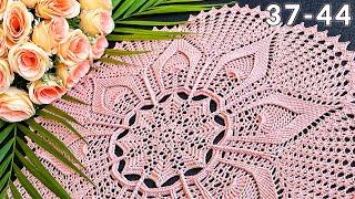 Crochet doily, Leila, 37-44