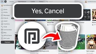 How To Cancel Roblox Premium - Full Guide