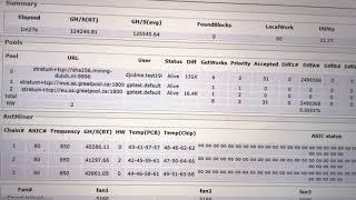 Firmware overclock Antminer s19i 90th ( Разгон Antminer S19i в оригинале 90th)