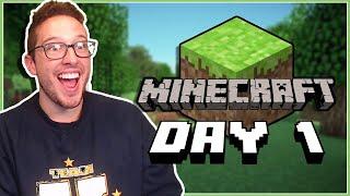 DGR's Completely Blind Quest To Beat MINECRAFT: Day 1