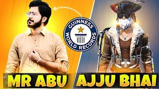 MR ABU Break AjjuBhai (Total Gaming) RECORD in Free Fire Pakistan