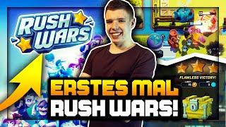 MEIN ERSTES MAL RUSH WARS! | NEUES SUPERCELL SPIEL GAMEPLAY! | Rush Wars Deutsch