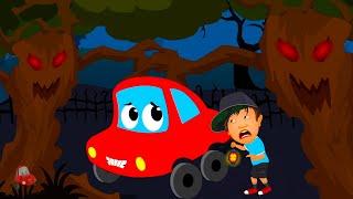 Halloween Special Scary Woods Spooky Song for Kids by Little Red Car