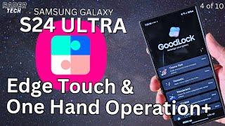 Customize your Samsung Galaxy S24 Ultra with Good Lock! One Hand Operation + & Edge Lighting