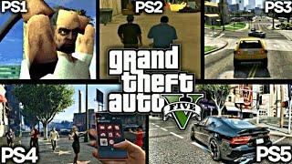 GTA V PS1 VS PS2 VS PS3 VS PS4 VS PS5