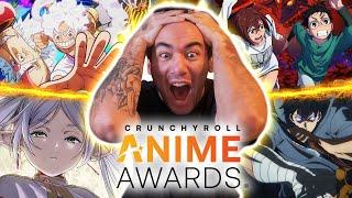 Reacting to the 2025 Crunchyroll ANIME AWARDS