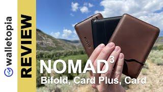 NOMAD, NOMAD, NOMAD new Bifold, Card Plus and Card wallets!