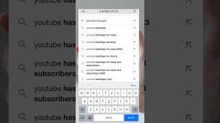 How to find viral hashtags for YouTube Facebook and instagram #techshorts #hastag