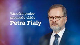 Vánoční projev předsedy vlády Petra Fialy