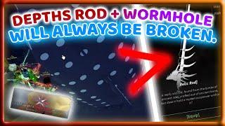 WORMHOLE + Depths Rod KILLS THE GAME EVEN AFTER THE UPDATE! | Fisch