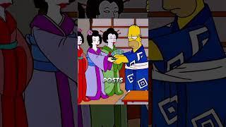 What the Simpsons experienced in Japan #anime #animerecap #TheSimpsons