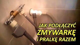 Jak podłączyć zmywarkę i pralkę razem - PROSTY SPOSÓB