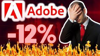 Adobe Stock Is CRASHING After Strong Earnings! | Time To Buy The Dip? | ADBE Stock Analysis |