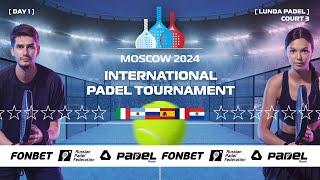 Международный турнир «Москва 2024» | Lunda Padel Корт 3 | 19.09.24