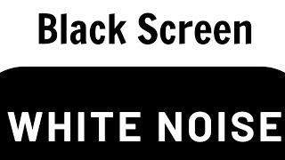  24 Hours White Noise Black Screen - Perfect for Deep Sleep, Relaxation, and Focus 