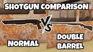 Dusty Trip | Normal Shotgun vs Double Barrel Shotgun