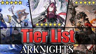 Tier List - Ascalon/Aroma/Odda 10/10/2024 - Arknights [Global Server]