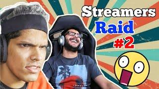 Top 3 Streamers Raid On Small Channels And Their Reaction | Carryislive, Mythpat, RawKnee, Mortal