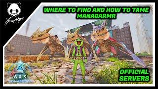 Where To Find And How To Tame Managarmrs In Extinction - Tame Glitch Ones | ARK: Survival Ascended
