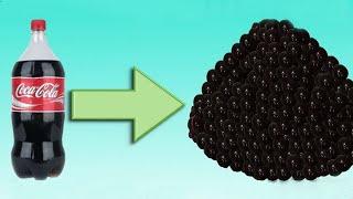 How to make black caviar from COCA COLA