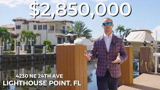 Find Your Waterfront Paradise in Lighthouse Point, Florida: Explore 4230 NE 24th Ave Today!