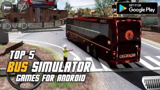 TOP 5 BUS SIMULATOR GAMES FOR ANDROID BEST GAMES BY ANTIC GAME FINDER #BUSSIMULATORS #ANDROIDGAMES