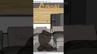 Quick Tips with #ArkoAI and #sketchup how to quickly generate compelling #3drenderings