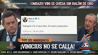 2/4 El Chiringuito de Jugones 28 De Octubre 2024  ¡BOMBAZO! VINI SE QUEDA SIN BALÓN DE ORO