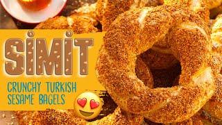 SİMİT RECIPE  How to Make Simit at Home | #1 Turkish Street Food