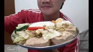 Spicy and Juicy Braised Tofu with Veggies Mukbang ASMR Filipino Food