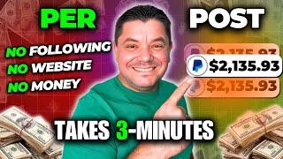 The 3-Minute Formula to Make Money With NO Followers (Affiliate Marketing For Beginners)