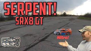 Serpent SRX8GT nitro high speed gearing testing